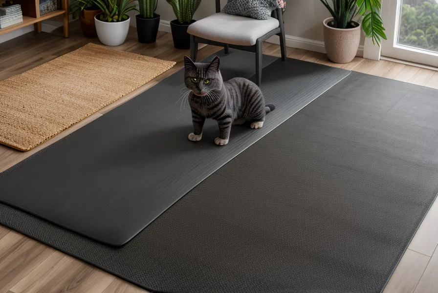 Formación de yoga online: esterilla desenrollada junto al escritorio de traducción en un depa de Miraflores