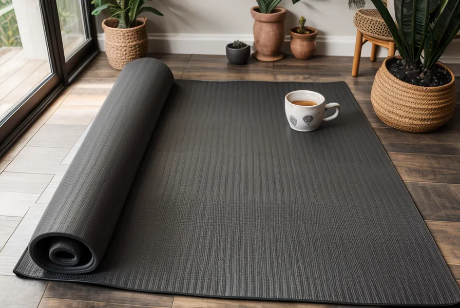 Libros de anatomía y laptop de traducción junto a la esterilla, material del instructorado de yoga profesional
